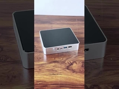 Intel N100 সাপোর্ট 16GB ফ্যান সহ এবং 4 USB 2 LAN 2 HDMI মিনি পিসি