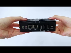 ইন্টেল সেলেরন জে৬৪১2 প্রসেসর, DDR4 16GB RAM এবং 2 HD ইন্ডাস্ট্রিয়াল ফ্যানলেস পিসি