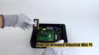 ইন্টেল কোর i7 8650U প্রসেসর ইন্ডাস্ট্রিয়াল পিসি 6 COM 2 LAN 14 GPIO সহ