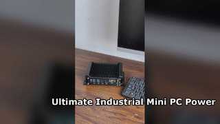 ইন্টেল কোর U5 135U প্রসেসর ফ্যানলেস ইন্ডাস্ট্রিয়াল মিনি পিসি
