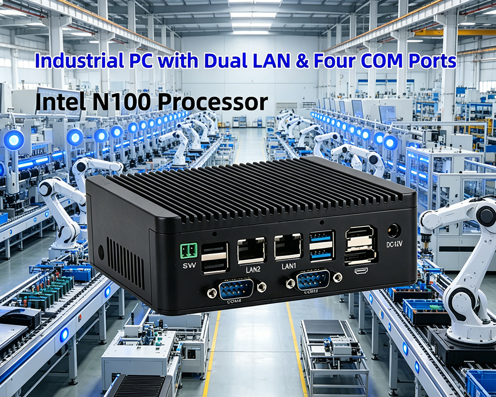 সর্বশেষ কোম্পানি ব্লগ সম্পর্কে From Machine Control to Data Transmission: Dual-LAN 4-COM Industrial PCs Enable Edge Deployment