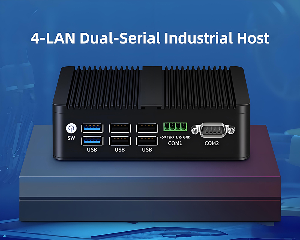 সর্বশেষ কোম্পানি ব্লগ সম্পর্কে Rising Multi Device Connectivity Requirements Accelerate Deployment Of 4 Port 2.5GbE Industrial PCs
