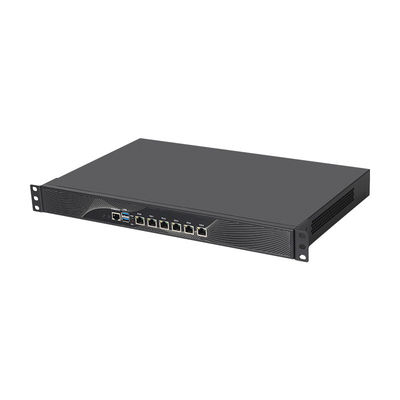 কেনা 6 LAN 1U ইন্ডাস্ট্রিয়াল সার্ভার Intel Pentium 4417U এবং কোর সিরিজ online manufacture