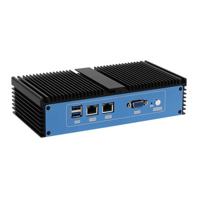 কেনা Intel 3865U Celeron Mini PC Router With Eight Ethernet DDR4 16GB RAM Fanless Cooling online manufacture
