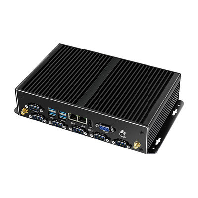 কেনা DDR4 32GB ইন্ডাস্ট্রিয়াল পিসি ইন্টেল কোর i7 10510U ডুয়াল ল্যান সাটা এসএসডি মিনি পিসি ওয়াইফাই অনলাইনে উৎপাদন