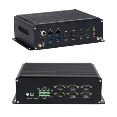 কেনা ইন্টেল কোর আই৫-১৪৪৫০এইচএক্স ডুয়াল ইথারনেট ৪ COM সহ ইন্ডাস্ট্রিয়াল মিনি পিসি অনলাইনে উৎপাদন