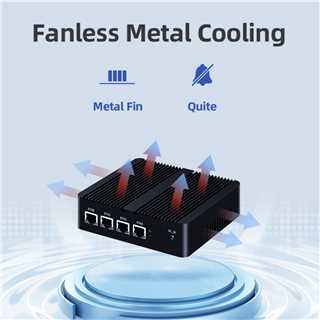 কেনা Intel N150 Processor With Four LAN and Dual COM 1HDMI 1DP Industrial Mini PC online manufacture