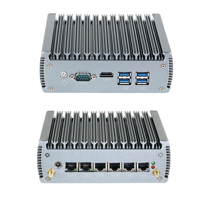 কেনা ইন্টেল I5 1145G7 প্রসেসর সহ সিক্স ল্যান, একটি COM এবং একটি HD-MI ইন্ডাস্ট্রিয়াল মিনি পিসি অনলাইনে উৎপাদন