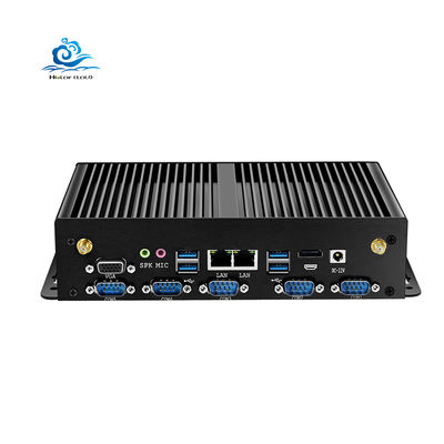 কেনা HLY J1900 Industrial PC with 8 USB Ports 3G/4G LTE and Compact Size 235x137x55mm Fanless Embedded Computer অনলাইনে উৎপাদন