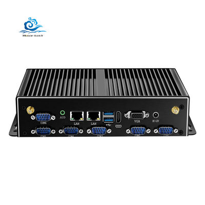 কেনা Fanless Industrial PC with Intel Core i5-7200U 2 Gigabit NIC RS485 RJ45 Mini PC অনলাইনে উৎপাদন