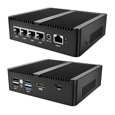 কেনা Mini PC Intel Celeron N5105 প্রসেসর DDR4 4 Intel I225AT Gigabit LAN 4 USB হাই পারফরমেন্স সফট রাউটার কম্পিউটার অনলাইনে উৎপাদন