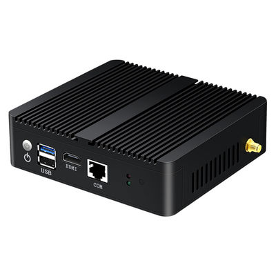 ইনটেল ফ্যানলেস মিনি পিসি রাউটার Pfsense 6 LAN 8G মেমরি এবং RJ45 কনসোল সহ