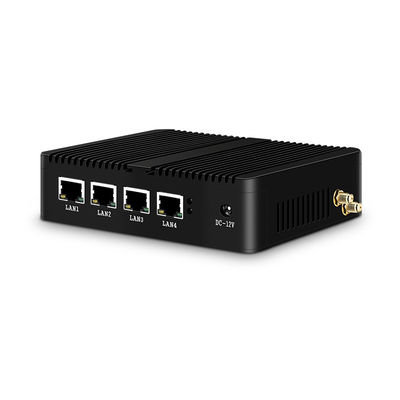 ইন্টেল J1900 মিনি পিসি ফায়ারওয়াল PFsense 4 গিগাবাইট ল্যান উইন্ডোজ 10 দ্বৈত প্রদর্শন সমর্থন করে