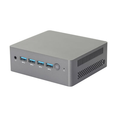 ডুয়াল ল্যান DDR4 16G ডুয়াল ব্যান্ড ওয়াইফাই এবং ফ্যান সহ সেলরন N5095 প্লাস্টিক ইন্টেল মিনি পিসি