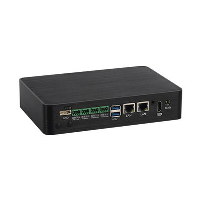 ডুয়াল ল্যান 4COM ARM RK3568 ইন্ডাস্ট্রিয়াল পিসি DDR4 8G EMMC 16G অ্যান্ড্রয়েড 11 এমবেডেড মিনি পিসি