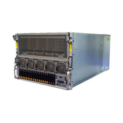 সুপার সার্ভার সুপারমাইক্রো SYS-821GE-TNHR 8 NVIDIA H100 GPU এয়ার কুলড এআই সার্ভার