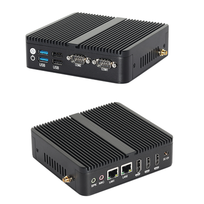 ইন্টেল সেলেরন জে৬৪১2 প্রসেসর, DDR4 16GB RAM এবং 2 HD ইন্ডাস্ট্রিয়াল ফ্যানলেস পিসি