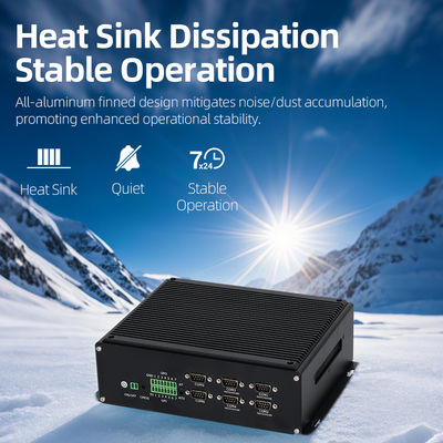 ইন্টেল আই 7 13650 এইচএক্স প্রসেসর ডুয়াল নেটওয়ার্ক ছয় কম চার এইচডিএমআই ইন্ডাস্ট্রিয়াল পিসি সহ