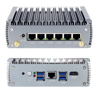ইন-টেল কোর i5 1135G7 প্রসেসর 4 কোর 8 থ্রেড বেস ফ্রিকোয়েন্সি 2.4GHz 6*In-tel i225 নেটওয়ার্ক কার্ড সফ্টওয়্যার রাউটার হোস্ট মিনি পিসি